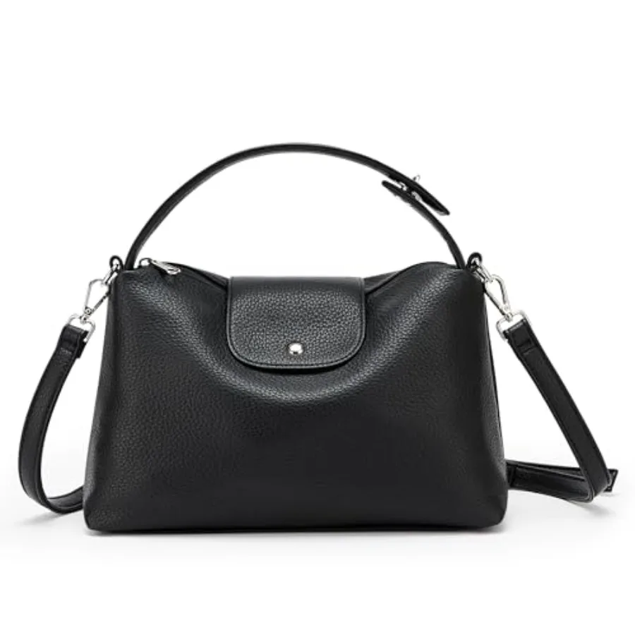 

KALIDI Soft Vegan Leather Hobo Bag Crossbody Purses Satchel for Women with Top Handle