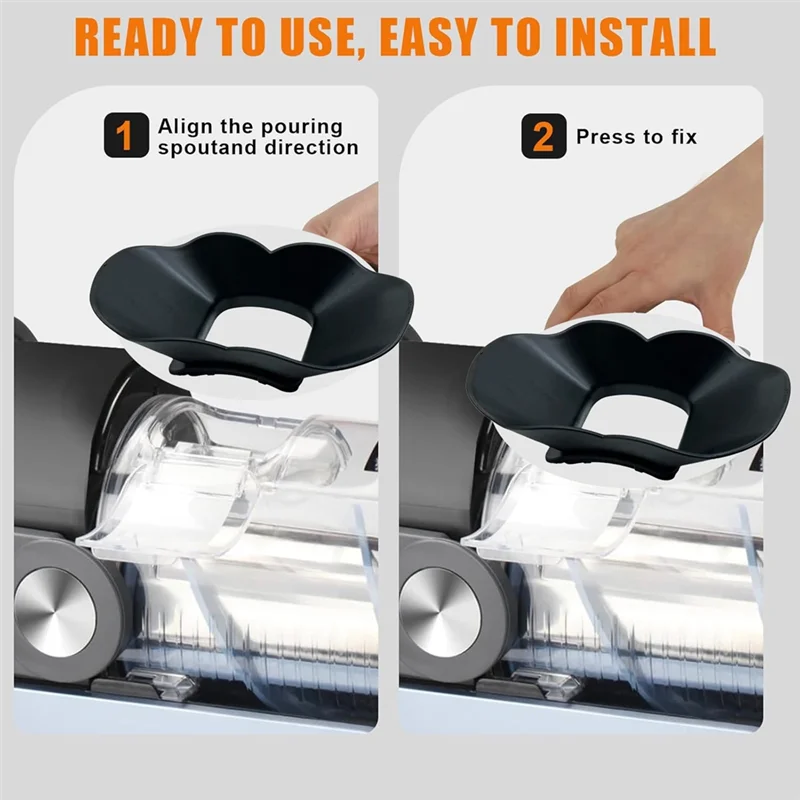 Für Ninja Slushie Machine Zubehör-Anti-Splash Flow Hood-FS301/FS300-Liquid Guide Cover