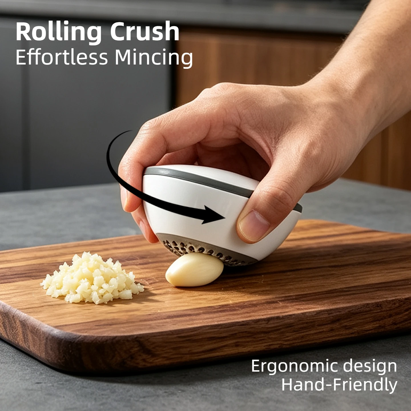 ジョアガーリックロックローリングガーリッククラッシャー亜鉛合 - Kitchen Gadgets Joie のレビューと価格