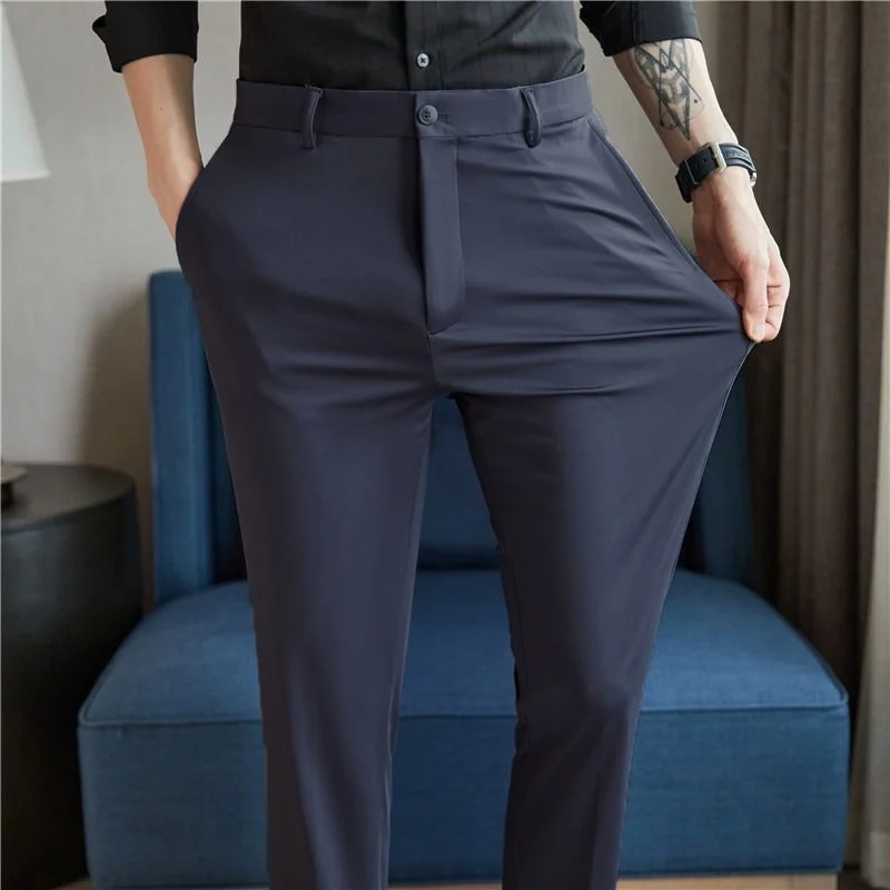 29-42 Summer Pants Thin Straight Stretch