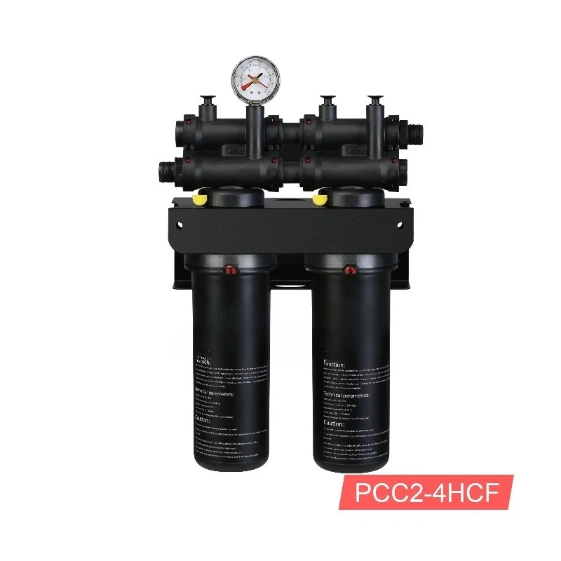 Easy shell manual water filtration system pre-filter reverse osmosis home user outdoor car use hot and cold