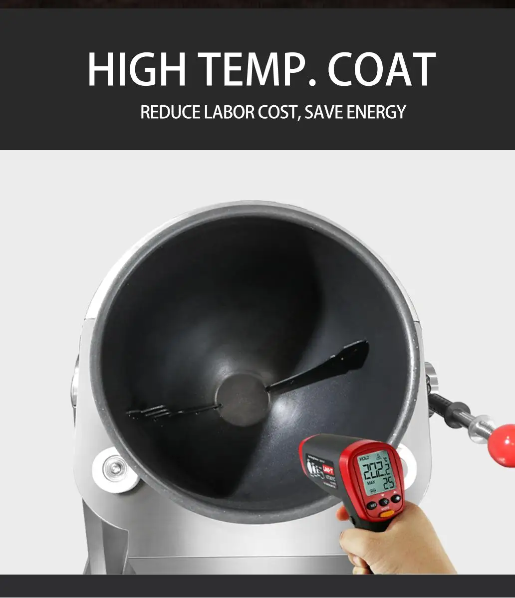 Semikron Induction Heating Automatic Cooking Machine Table Top Stir- Frying Robot Commercial Canteen Restaurant