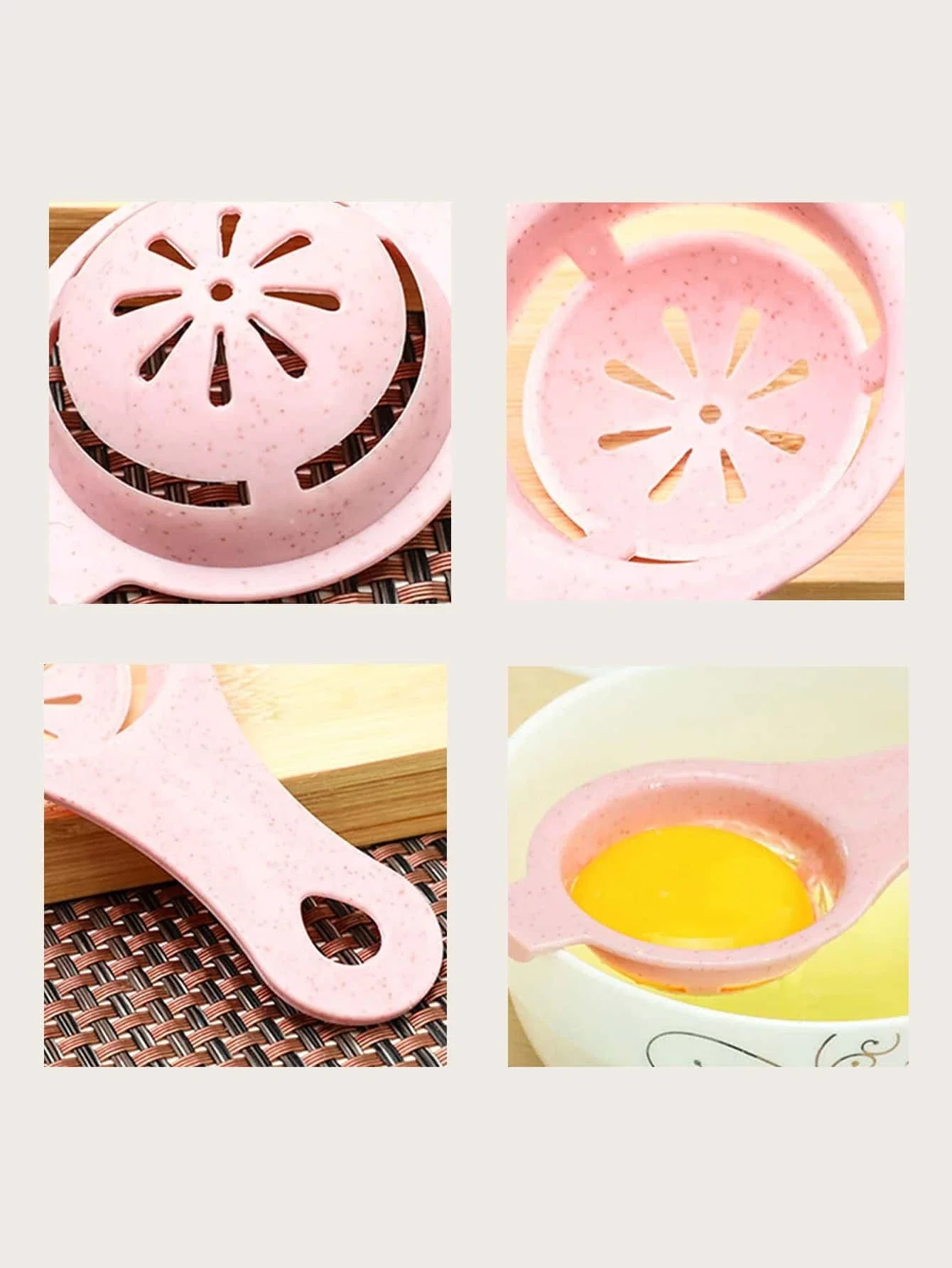 

Сепаратор яиц на стебле, фильтр для белого и желтка, инструмент для сепаратора выпечки