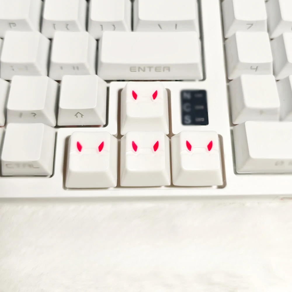 Resin personalized keycap mechanical keyboard cross shaft universal cartoon