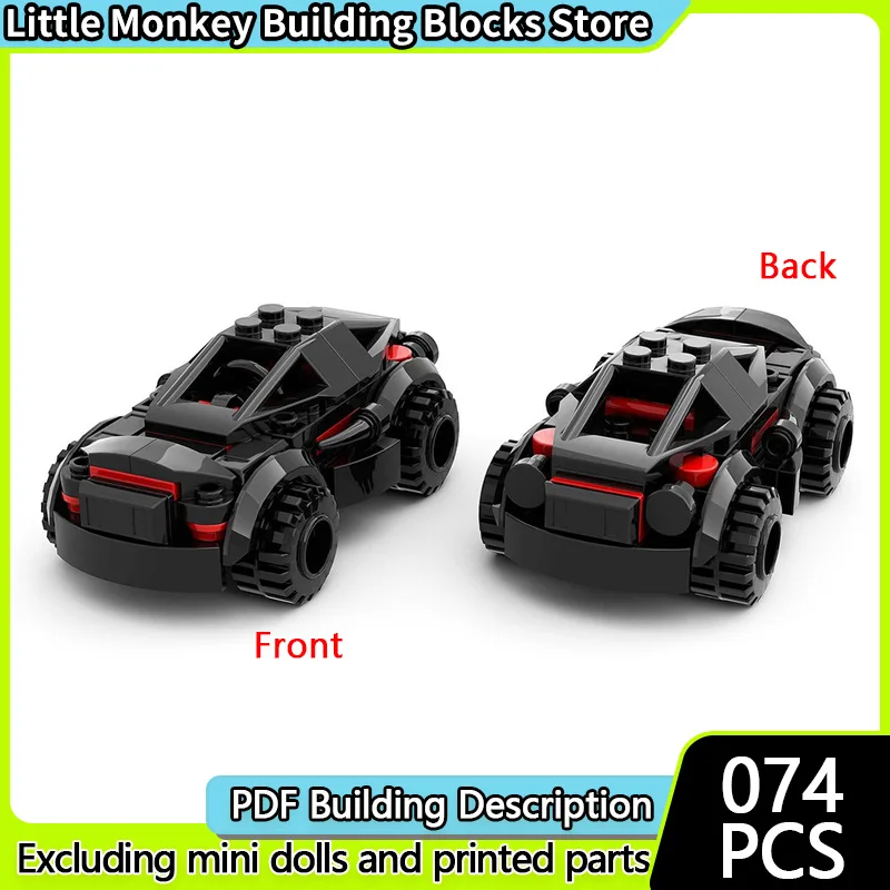 

Модель скоростного гоночного автомобиля MOC, строительные кирпичи, концепция спортивного автомобиля, модульная технология, детские праздничные подарки, сборные игрушки, костюм