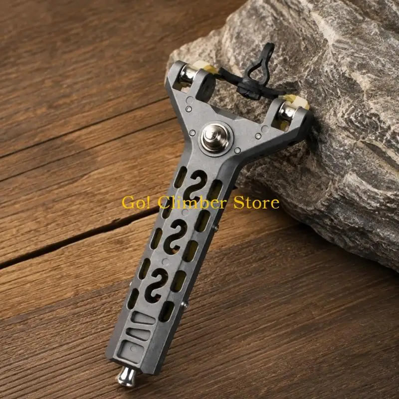 Q84C Loading Practice Slings Shot with Fast Band Replacement for Yard Use