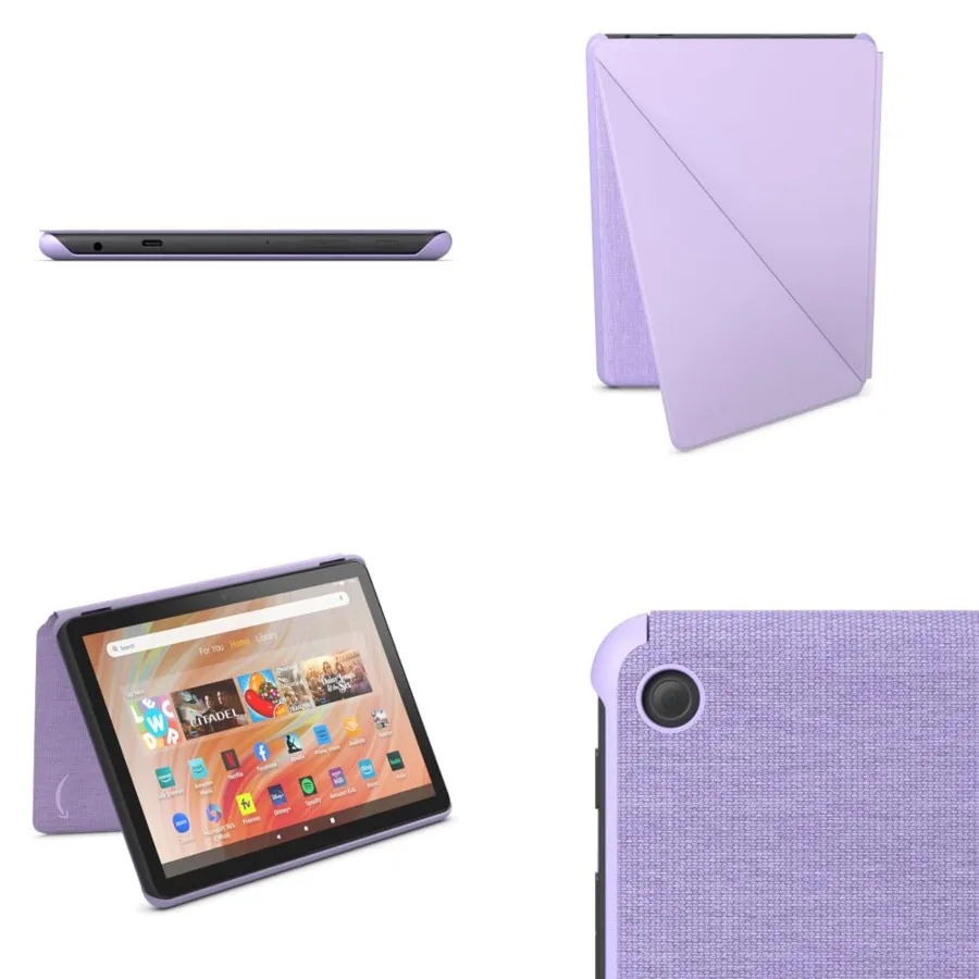 

Fire HD 10 Tablet Protective Cover (Only compatible with 13th generation tablet, 2023 release) - Lilac
