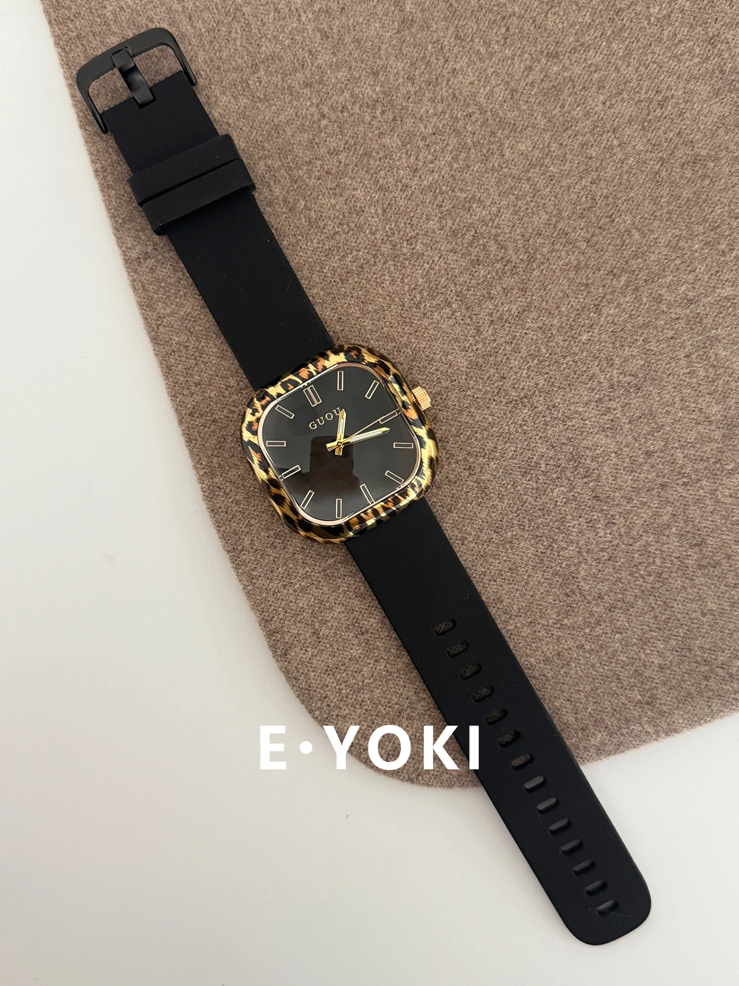 Autumn and winter new large dial women's watch female quartz casual versatile women women series women's stainless steel watch