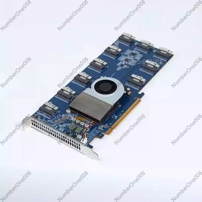 For Split Card 1 To 5 PCIE4.0X16 Free Main Board Split, Multi-card Expansion