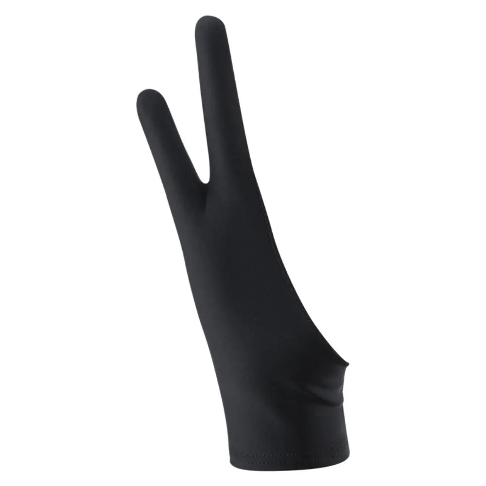 1pcs 1/2 Fingers Painting Gloves Anti-touch Anti-fouling Drawing Gloves Sweat-proof Anti Accidental Touch Gloves Screen Board