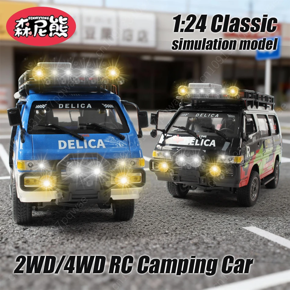 

SENNIXIONG 1:24 MPV RTR Remote Control Speed Drift Off-road Vehicle Camping Commercial Car Climbing Alloy Truck Toy Holiday Gift