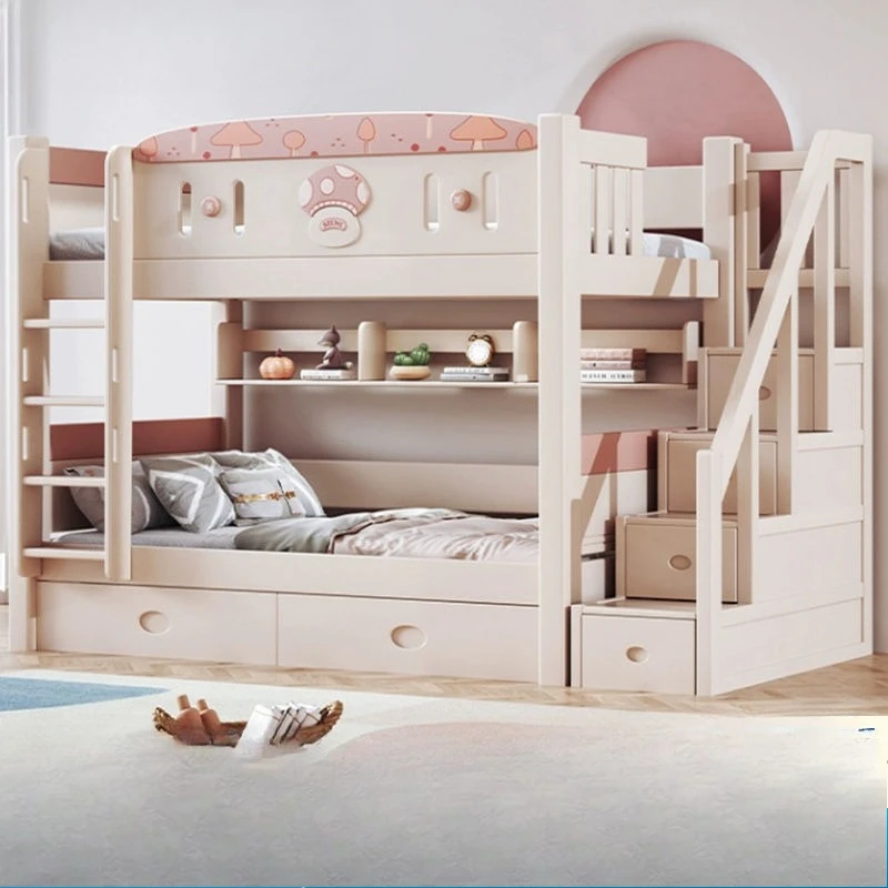 Customizable Full Upper and Lower Bed Bunk Bed Two-layer Bed