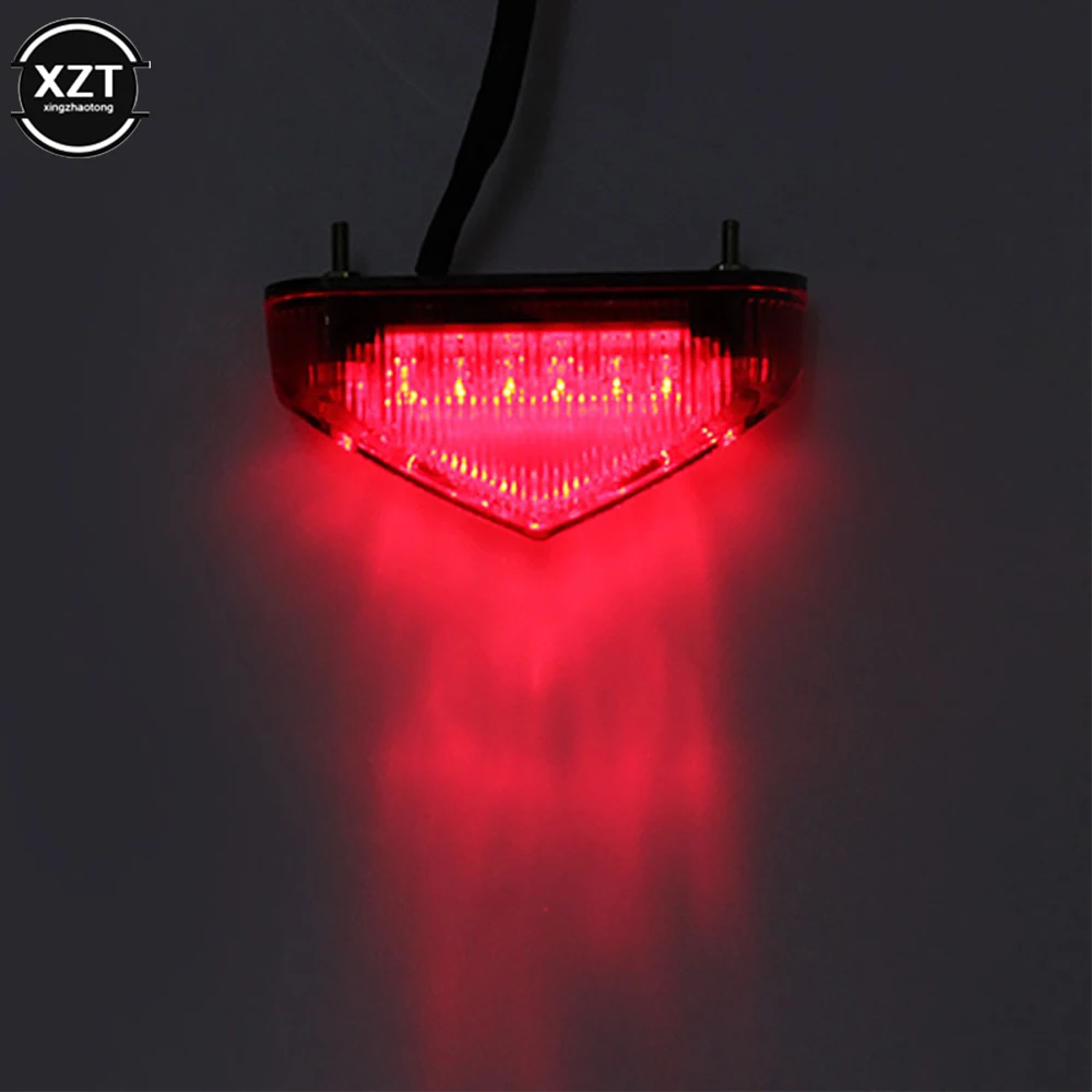 Universal DC 12V 12LED Motorcycle Light Bar Strip Brake Stop Tail Light DRL Indicators For Motorcycle Motorbike ATV Dirt Bike