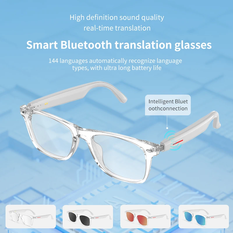 

E13 Smart Glasses Music Earphones Listen to Music and Make Calls Sunglasses Smart Bluetooth Glasses