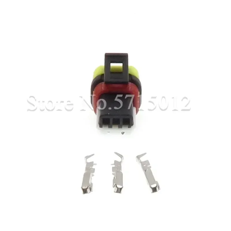 3 Hole 1-936527-2 Auto Headlight Cable Socket Light Height Adjustment Motor Plug For Cars