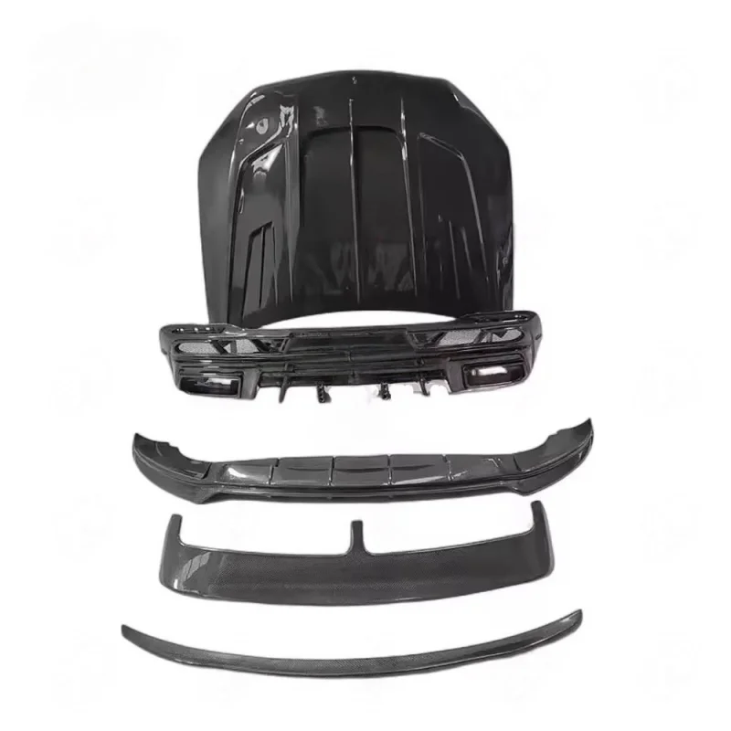 

Premium Car Accessories W167 LD Style Carbon Fiber Bodykit Front Lip Diffuser Rear Spoiler Wing GLE 53 63 W1 Durable