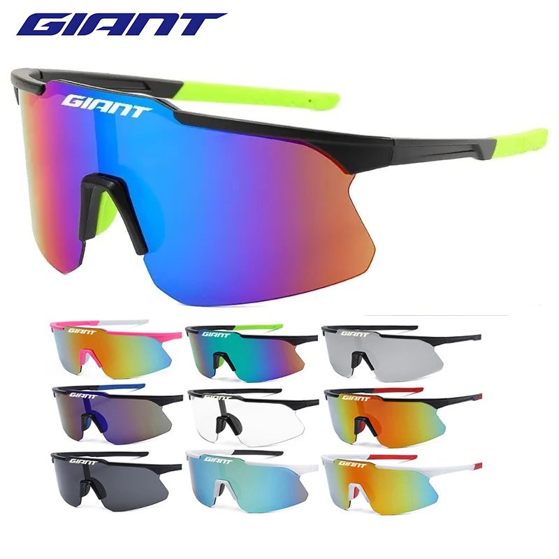 

Гигантские солнцезащитные очки для велоспорта MTB, дорожные велосипедные мужские и женские солнцезащитные очки для велоспорта, уличные линзы с футляром, очки для велоспорта