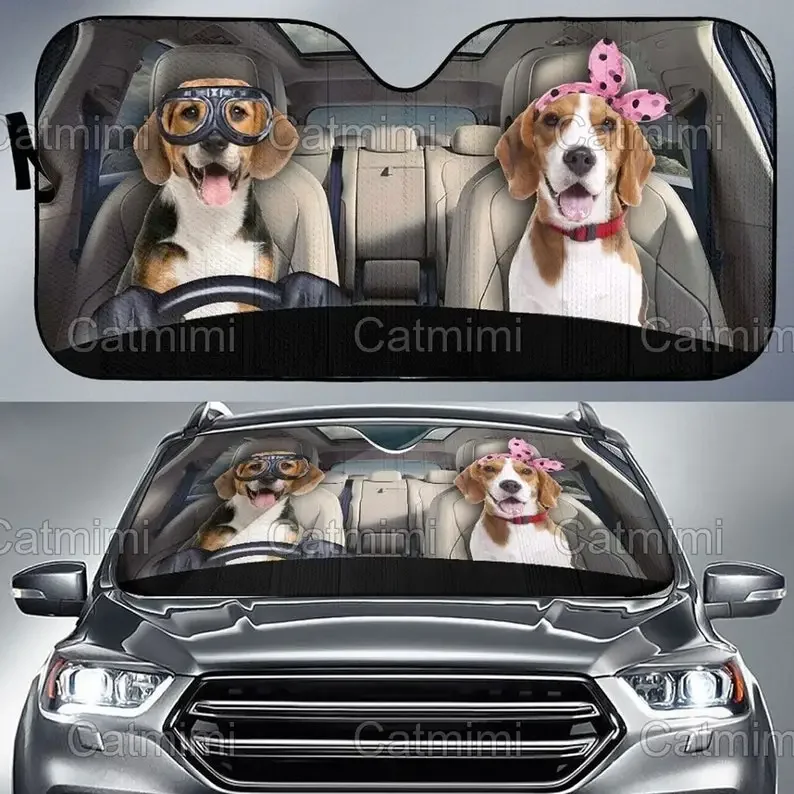 Beagle Car Decoration, Beagle Car Accessories, Mother Gift, Beagle Gifts PHT142104A95