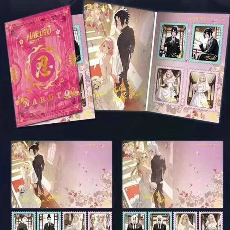 Groothandel Naruto Collection Cards Booster Stamp Collection Kinderspeelgoed Speelkaarten Kinderen Speelgoedcadeau
