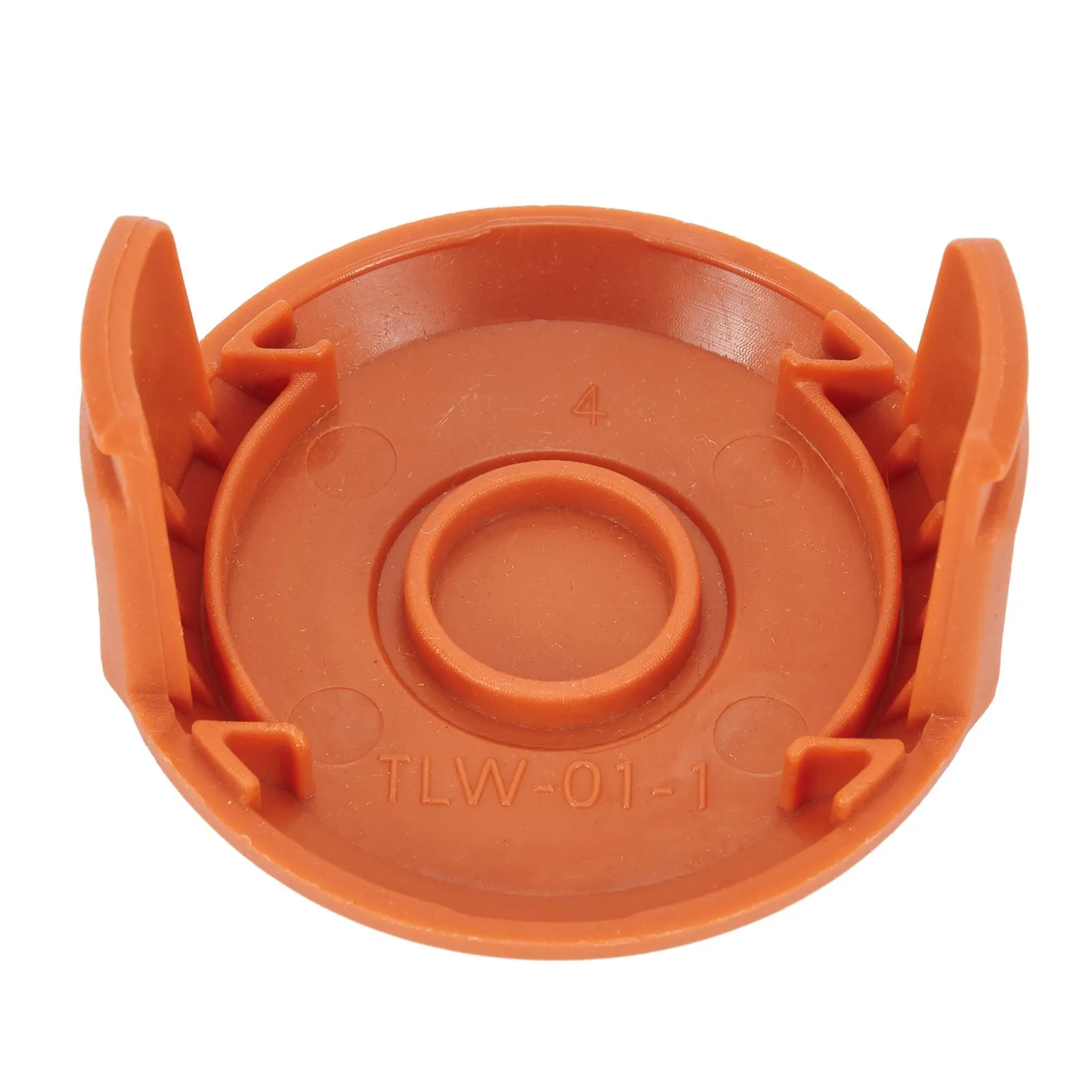 Eye Catching Orange Spool Cap Covers for WORX WG154 WG155 WG156 WG157 WG160 WG165 WG175 WG180 Trimmer Pack of 4