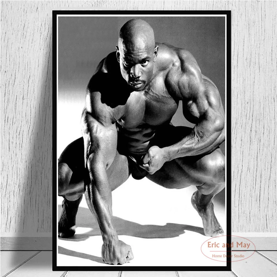 

Ronnie Coleman Sports Star Muscular Man Print Art Canvas Poster For Living Room Decor Home Wall Picture