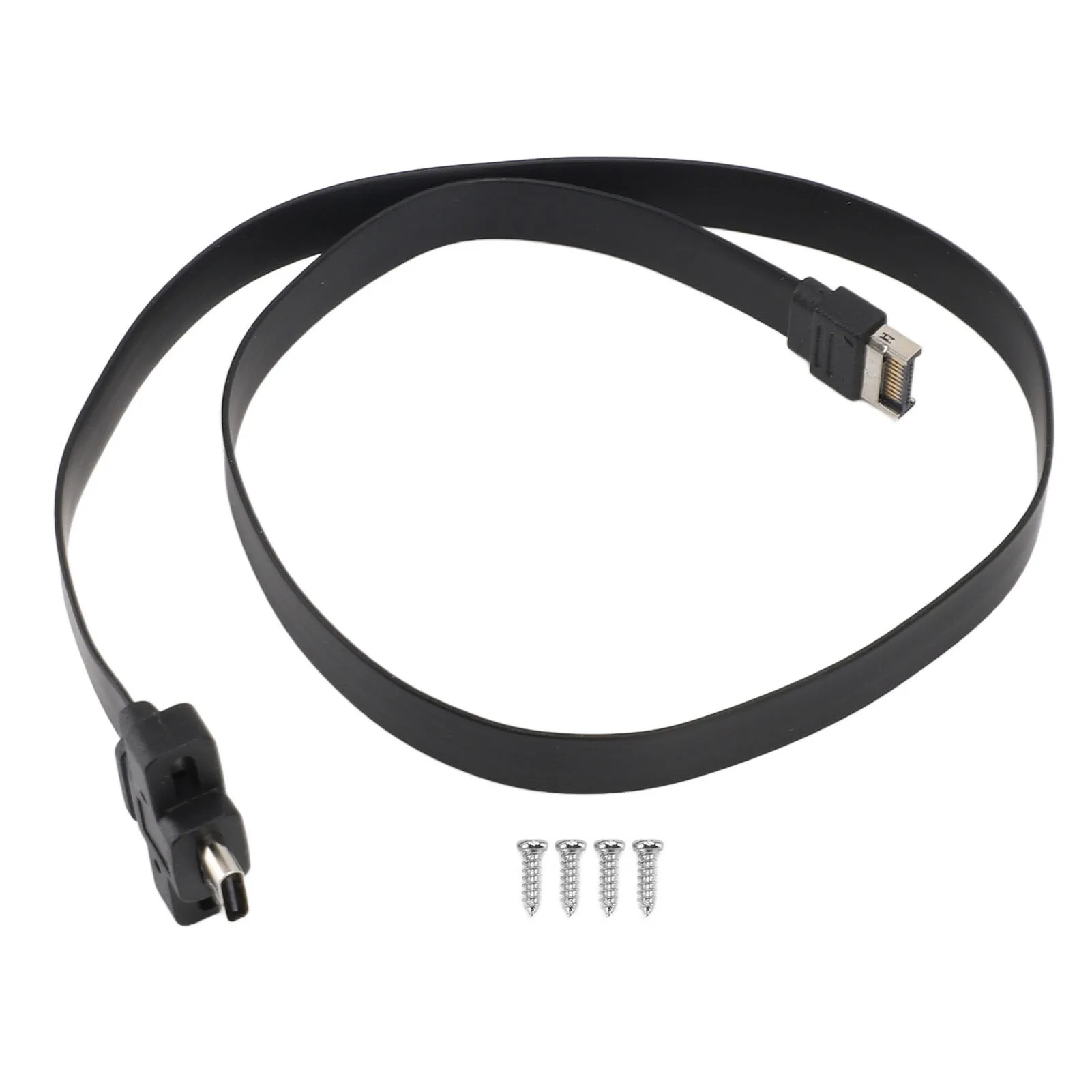 Type E to Type C Adapter Cable Type E to Type C Cable Front Panel Adapter 20Gbps Data Transfer Converter Cord 0.5M Length