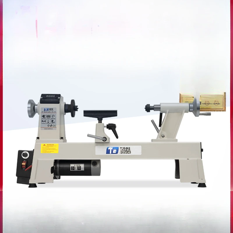 Car bead machine tool, small household mini wood spinning machine, fully automatic CNC lathe