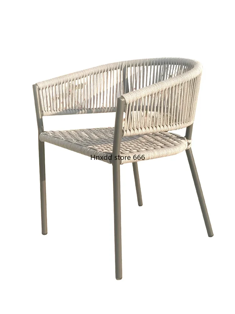 Outdoor courtyard garden rattan chair three-piece combination