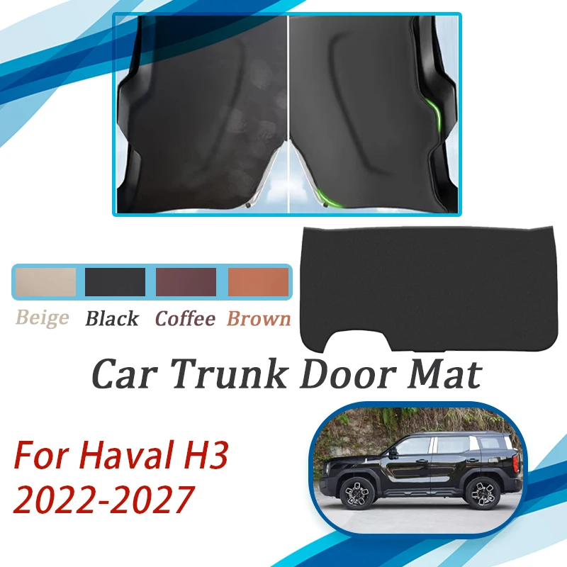 

Car Trunk Tailgate Pads For Haval H3 Cool Dog 2022 2023 2024 2025 2026 2027 Leather Covers Cargo Door Boot Mats Auto Acesssories