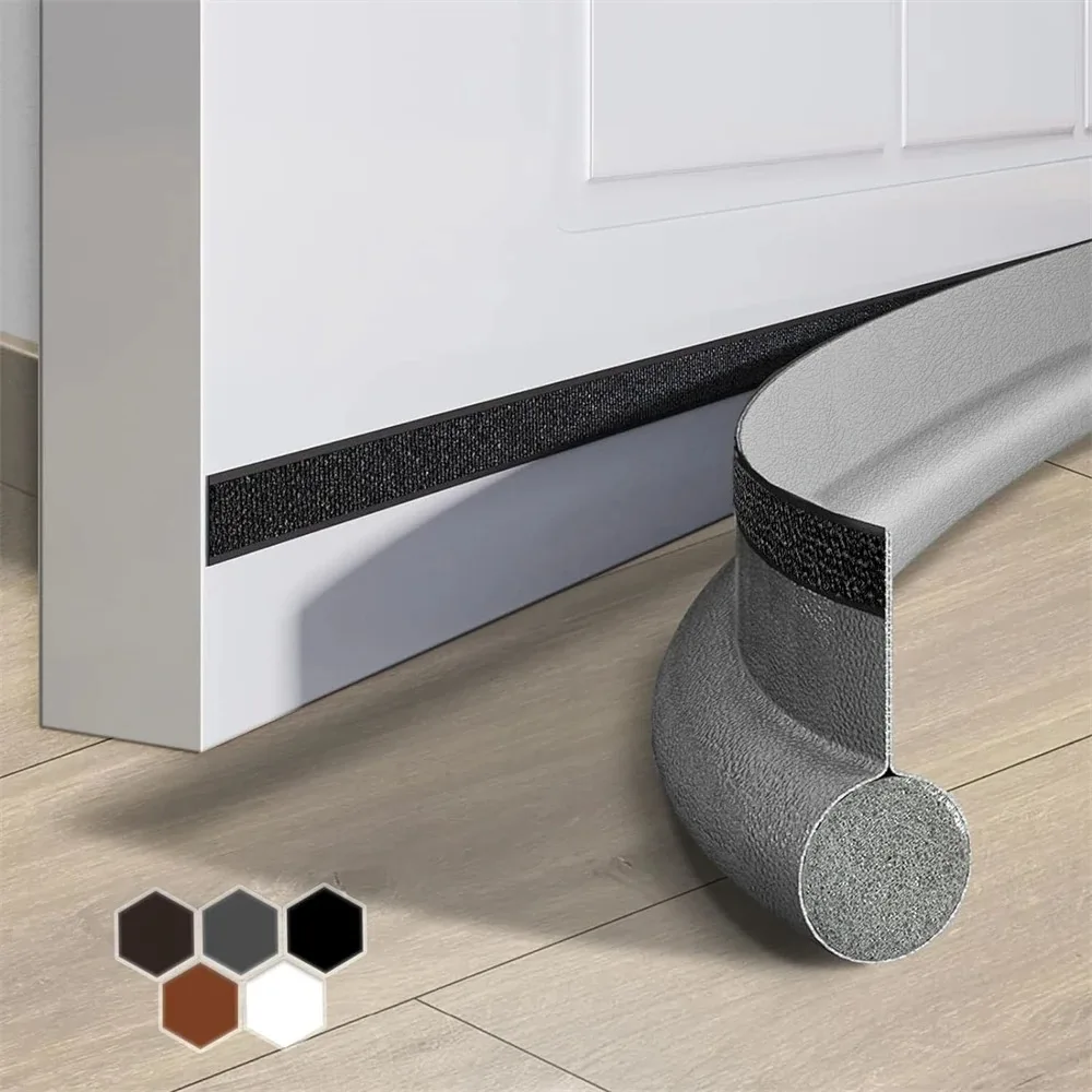 

1PC 96cm/37.79inch Sealing Strip Door Seam Door Bottom Sealing Strip Sound Insulation Wind Strip Foam Tape Bedroom Door Gap