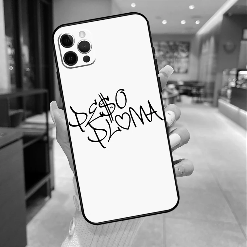 Peso Pluma Phone Case For iPhone 16 15 13 11 12 14 Pro Max Mini XR X XS Max 6S Plus Cover