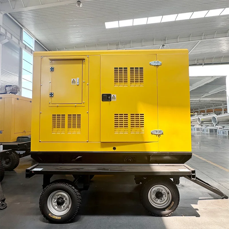 

Quiet Lightweight Engine-generator for Commercial & Factory Use Made in China Add to Diesel Ready-to-use Power Generator 380V