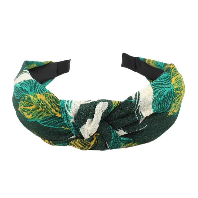 New Vintage Style Fabric Knot Headband National Style Headband Fashion Temperament Women Hair Accessories