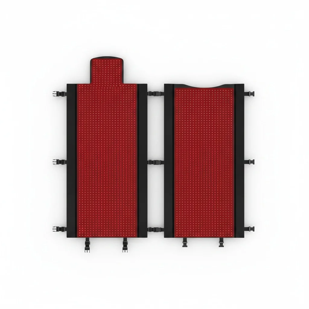 

Коврик для LED-терапии, 1850x845 мм, из АБС-пластика, с красным светом 660 нм и 850 нм (NIR) для оздоровления всего тела, снятия мышечного напряжения