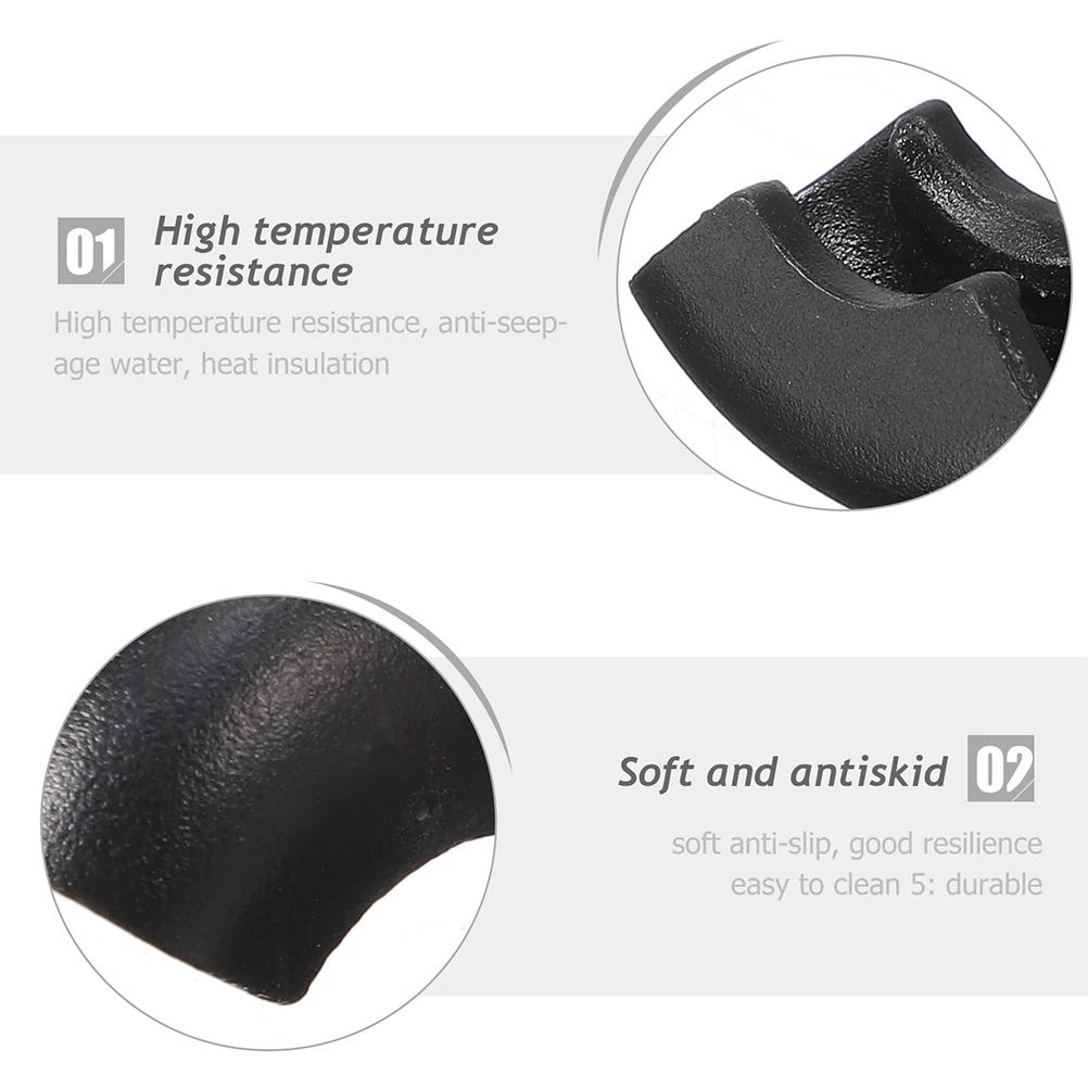 

20Pcs Desk Leg Protector Pads Premium Plastic Hairpin Feet Protector Stable Floor Protection U-Shaped Table Leg Covers Quiet