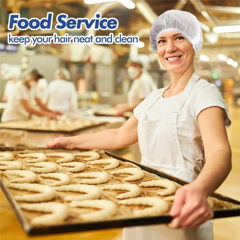 

ABAH-500 шт. одноразовые пышные колпачки оптом 21 дюйм одноразовые колпачки для волос эластичные пылезащитные колпачки сетки для волос для общественного питания