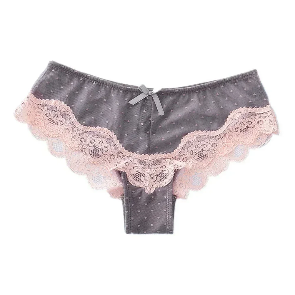 1pc macio respirável sexy calcinha feminina calcinha de cintura baixa oco briefs ultra fino roupa interior calcinha de renda senhora verão g-string