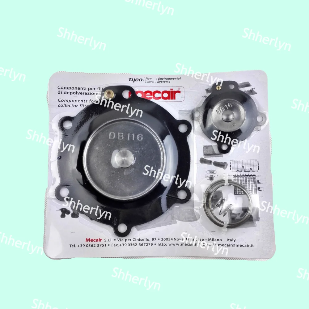 Mecair 2-inch Diaphragm Repair Kit DB116 DB16 VNP216 VEM216 VNP316 VITON Customization
