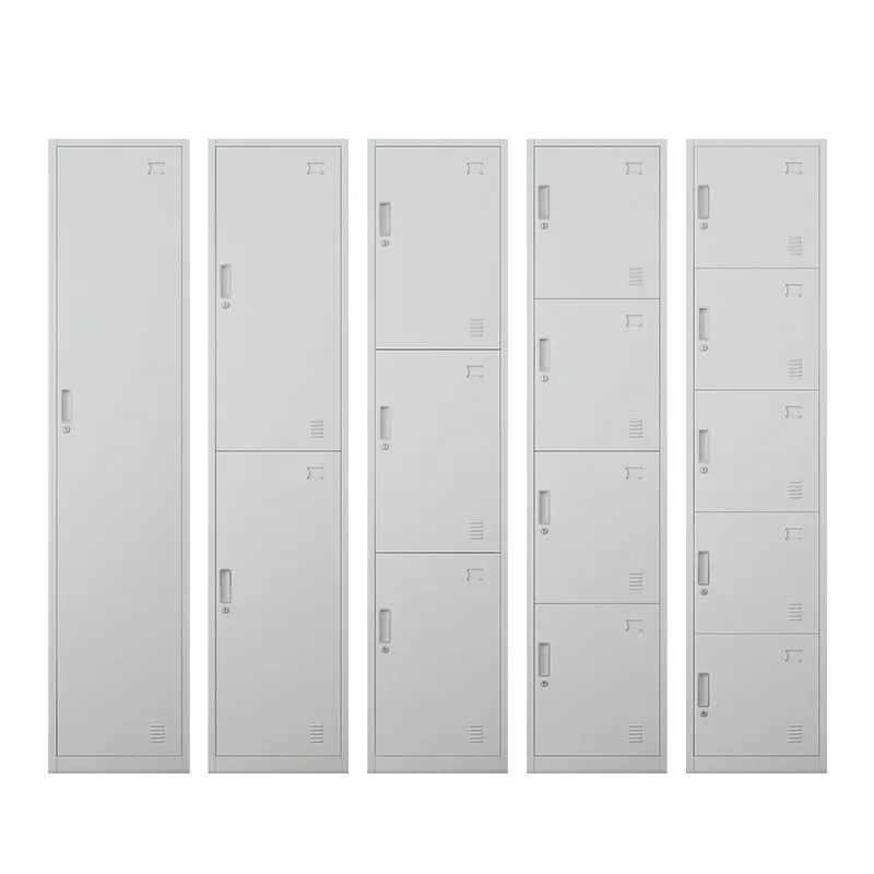 for Guangzhou Factory Hot Sale Modern Design Single 1/2/3/4/5 Door Metal  Staff Employee Lockers Workers Living Room Storage