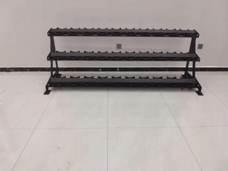

Commercial Fitness Dumbbell Rack - Heavy-Duty Stand for Multiple Dumbbell Weights, Powerful Storage Solution