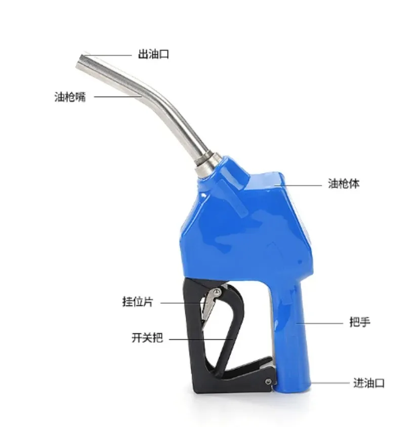 3/4-Inch NPT Automatic Stainless Steel DEF/AdBlue Nozzle with Swivel DEF Transfer Pump,Car Fuel Gun,Manual/Auto Nozzle,Antifreez