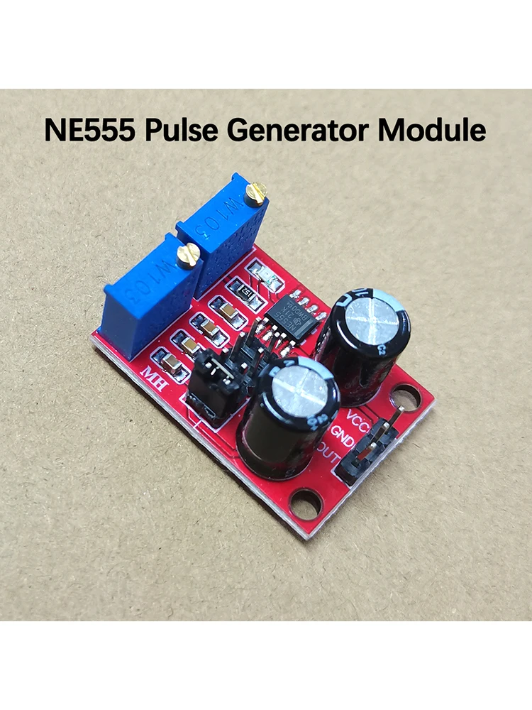 AliExpress ChengHaoRan 1/3pcs NE555 Pulse Frequency Duty Cycle Adjustable Module Square Wave Signal Generator 5V-12V Stepper Motor Driver DIY PCB Board
