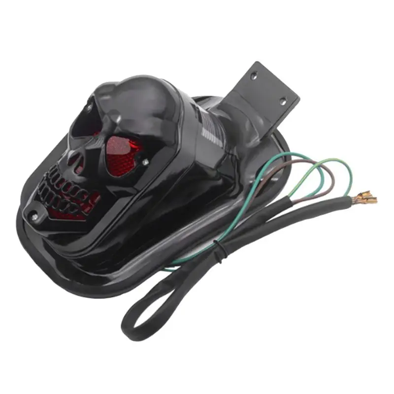 

A13F-череп мотоцикла, задний фонарь, указатель поворота, стоп-сигнал, лампа номерного знака, задний фонарь, аксессуары для мотоциклов