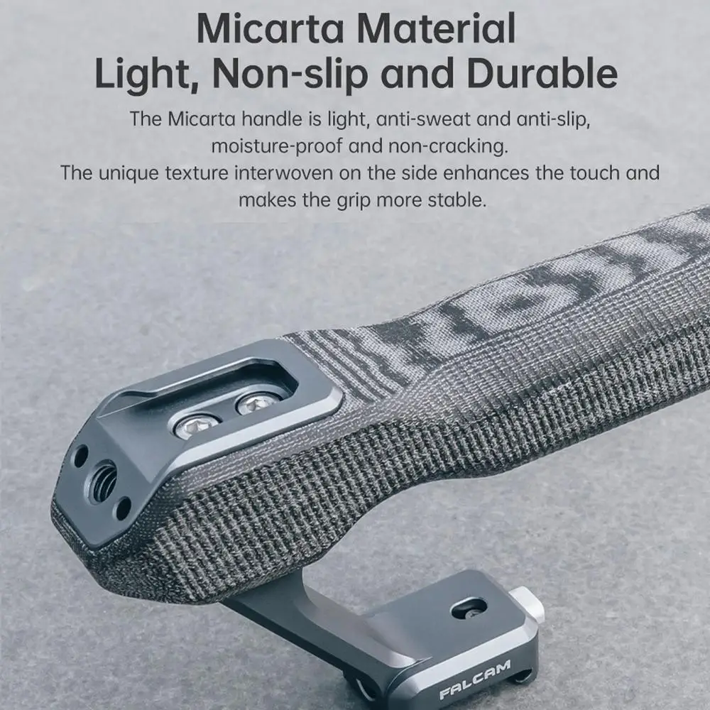 Falcam f22a3a12 f22 alça de mão superior portátil para gaiola de câmera para luz microfone monitor braço expansão f22 sistema liberação rápida