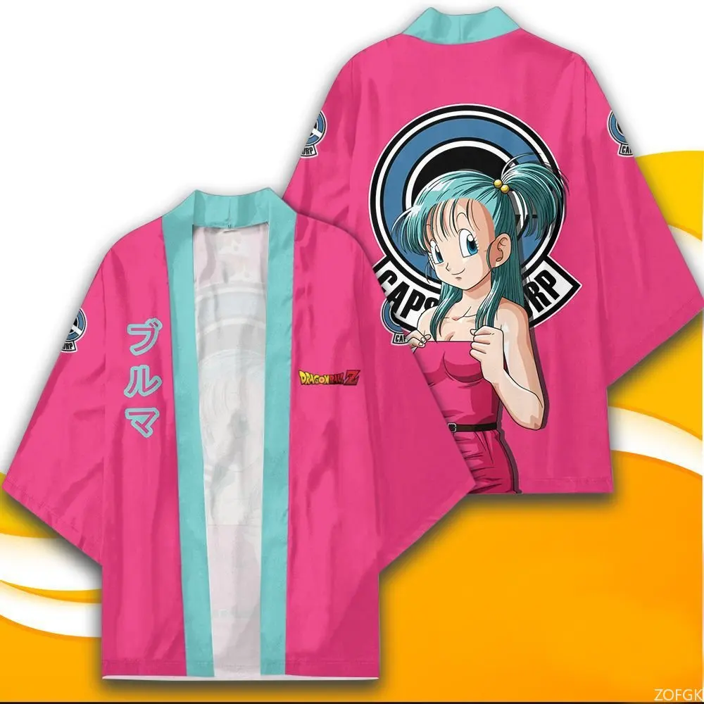 New 3D Printed Kimono Cape Cardigan Anime Chuyin Style and Wind Feather Woven Three Quarter Sleeve Hatsune Miku image 4