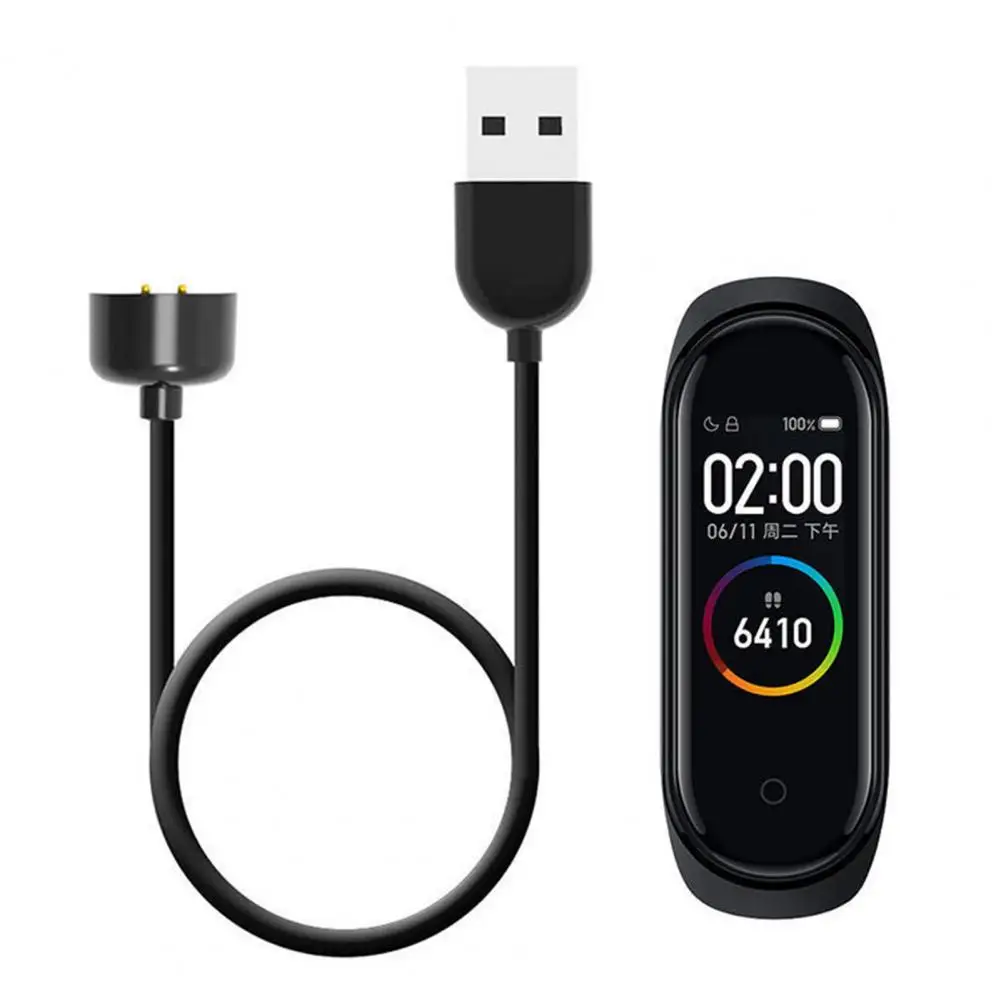Ladekabel effektiv stabile Übertragungs ladeleitung tpe magnetisch biegbare USB-Ladele itung für mi smart band 5/6