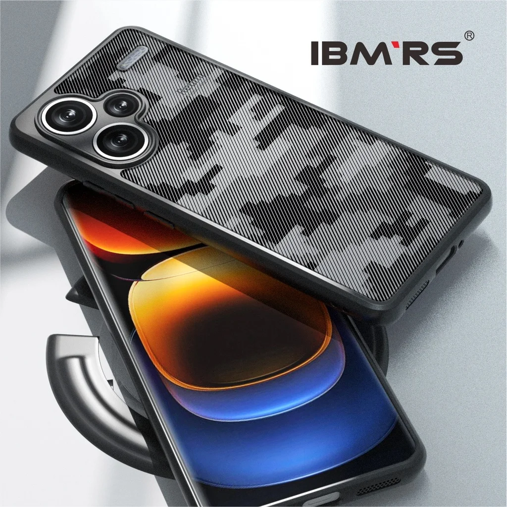 ibmrs for redmi note 13 pro plus 5g case ,matte Clear transparent phone protective case(Comes with wrist strap)