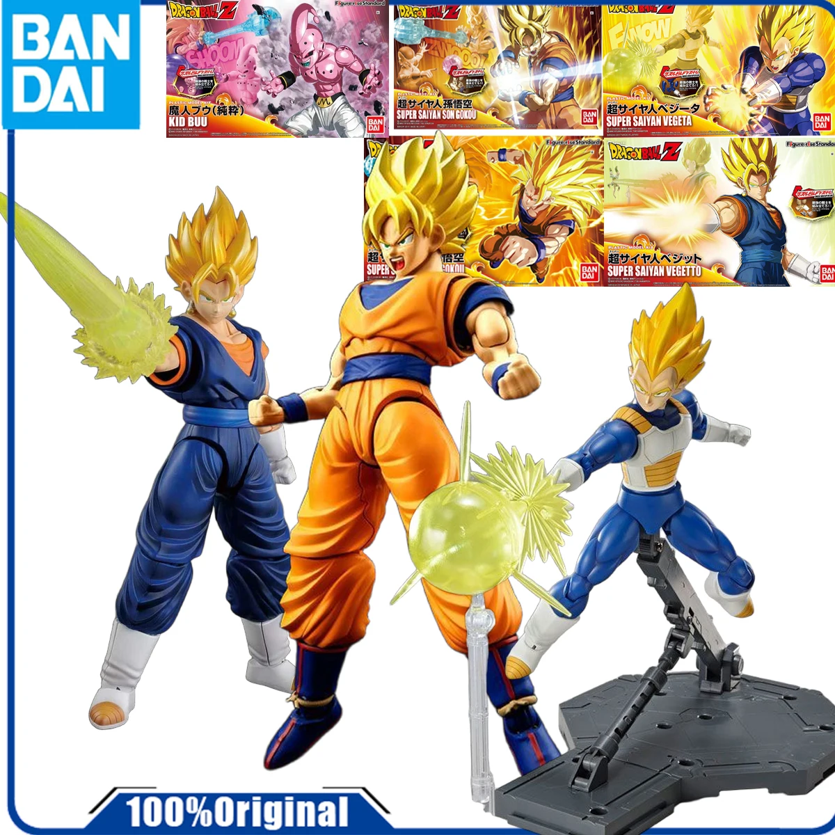 Bandai Original  HUMANOID ASSEMBLY FRS DRAGON BALL MAJIN BUU (PURE)     Action Figure Assembly Model Toys Collectible Model Orna