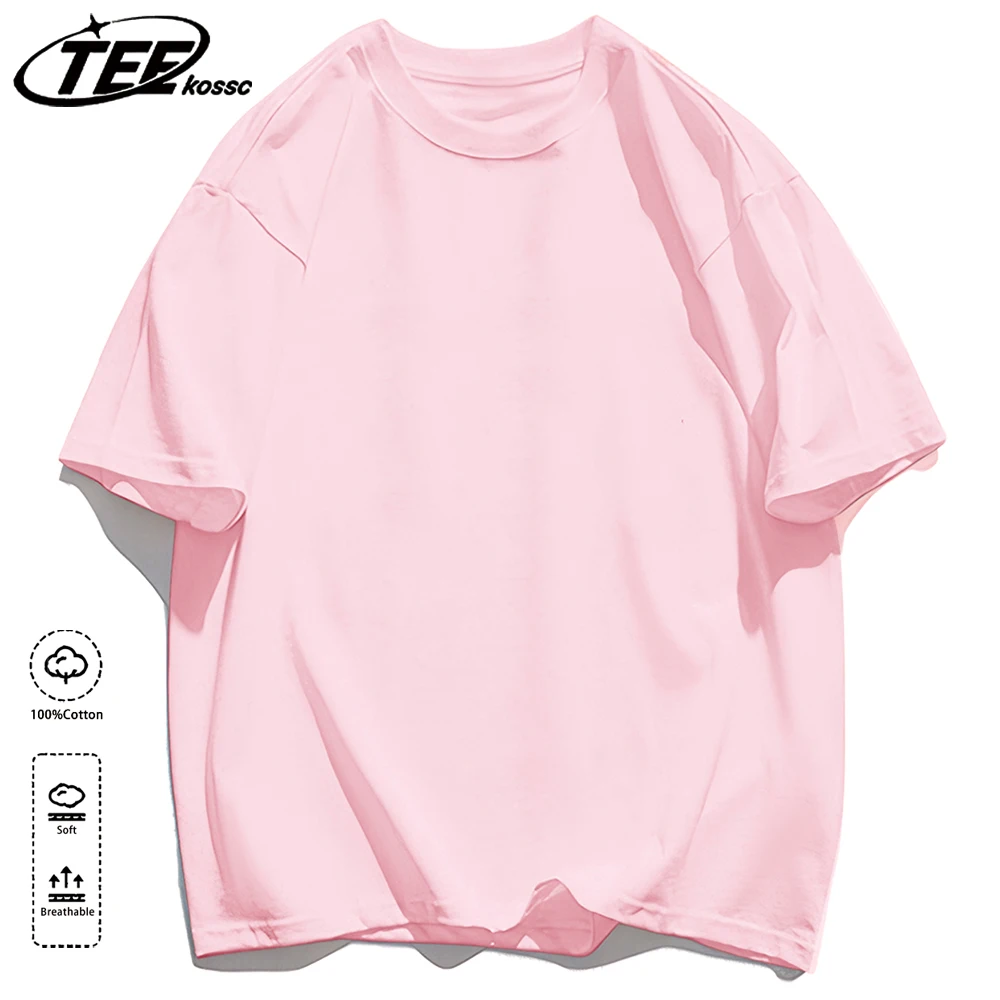 Sommer Baumwolle Einfarbiges Damen T-Shirt Familien Hip-Hop T-Shirts Atmungsaktive Übergroße Sportbekleidung Lässige Bequeme Y2K Kleidung – Detail 29