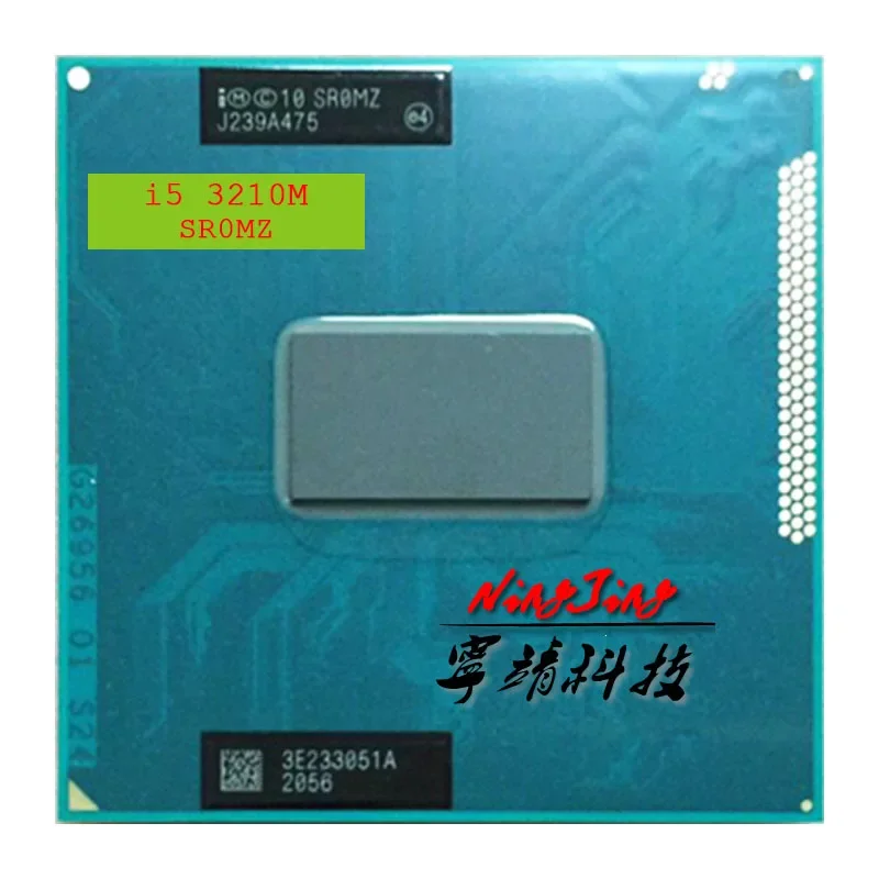 Intel Core i5-3210M i5 3210M SR0MZ 2.5 جيجا هرتز مستعمل ثنائي النواة رباعي الخيوط وحدة المعالجة المركزية 3M 35W المقبس G2 / rPGA988B
